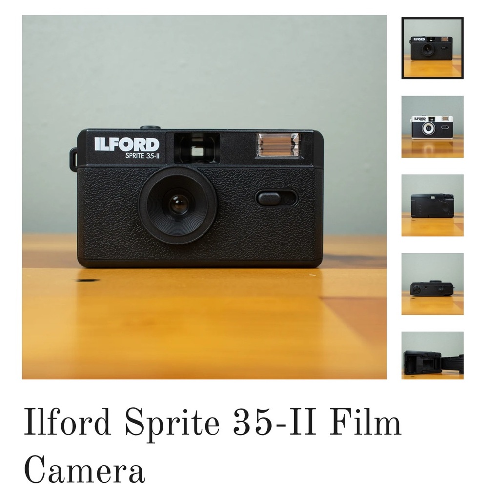 illford sprite 35 mm-ii camera